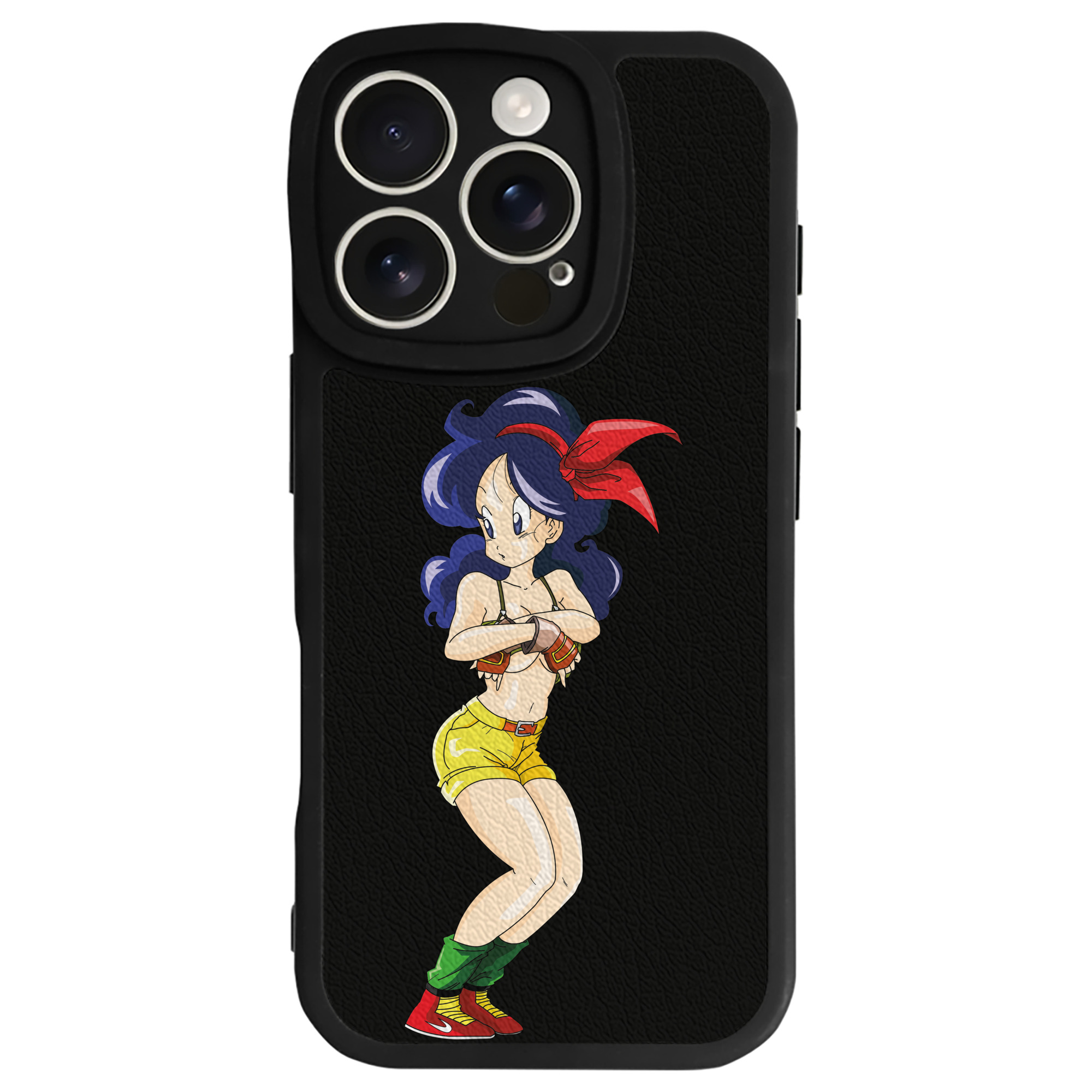 （画像用） ドラゴンボール DRAGON BALL 【iPhone 16シリーズ対応】シリコンスマホケース（レザー調） 材質：シリコン